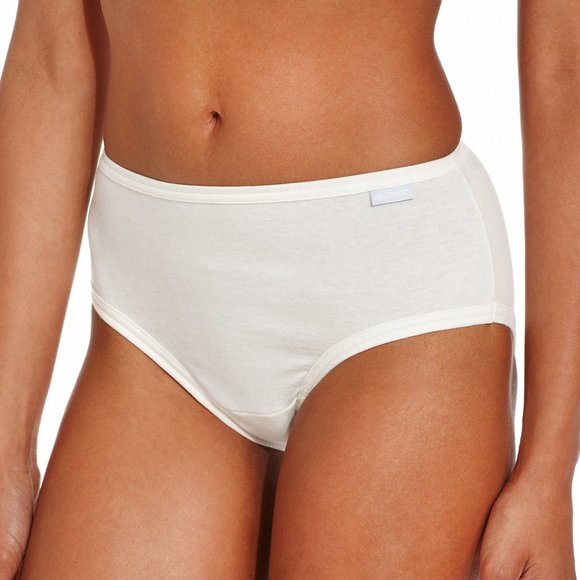 Jockey Elance Hipster Panties Women 3 Pack Cotton Comfort Underwears White 5/S - Picture 1 of 5